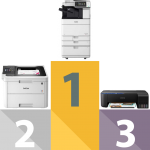 Coût à la page d'une imprimante jet d'encre, laser, photocopieur et photocopieur à jet d'encre